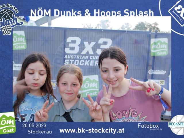NÖM Dunks &amp; Hoops Fotobox / Photo Booth