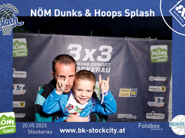 NÖM Dunks &amp; Hoops Fotobox / Photo Booth