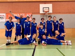 Basketball Team mU12 beim Qualifikationsturnier in Bruck